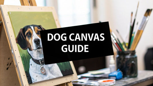 Choosing Dog Canvas Artwork A Complete Guide