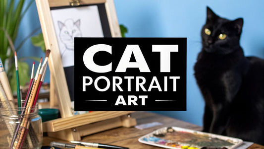 Cat Portrait Art A Purr-fect Guide to Feline Masterpieces