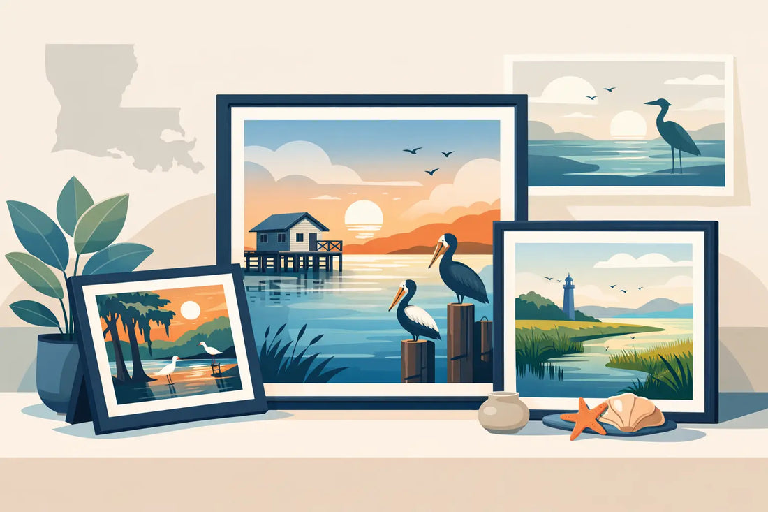 How to Choose Louisiana Coastal Wall Art