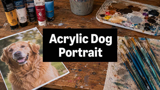 Acrylic Dog Painting: A Complete Guide to Commissioning One
