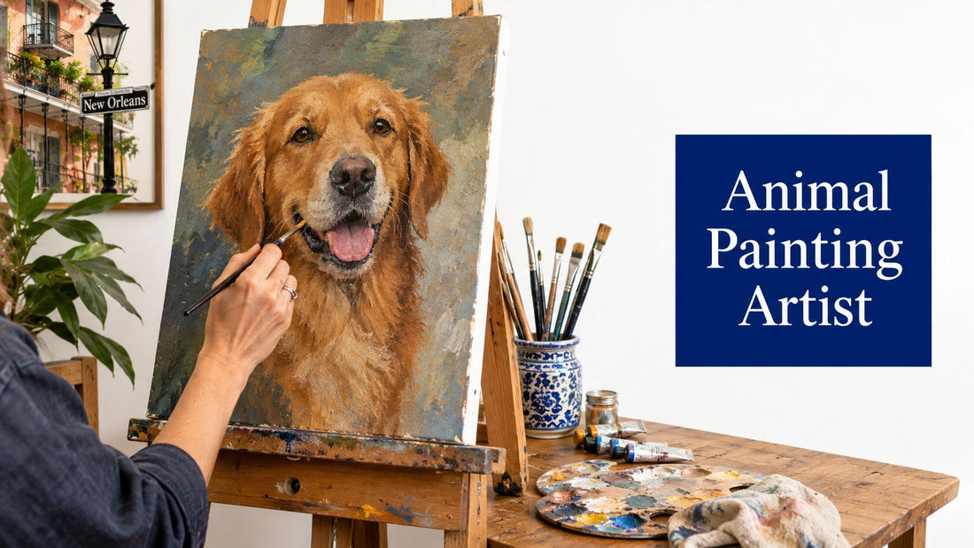 Finding an Animal Painting Artist in New Orleans