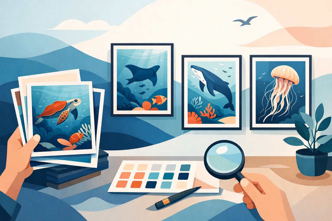 How to Choose Ocean Life Art Prints