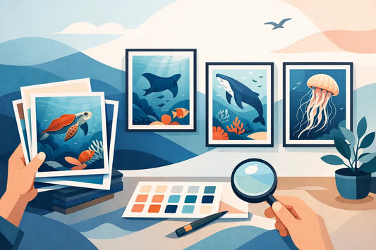 How to Choose Ocean Life Art Prints