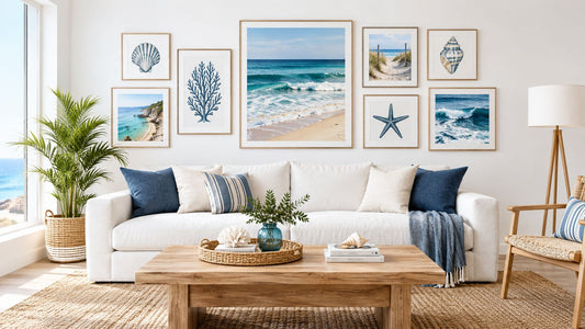 7 Beach Wall Art for Living Room Ideas
