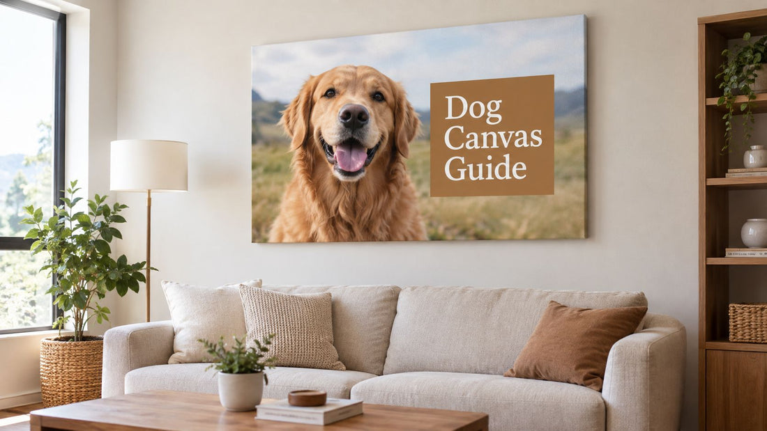 Canvas Prints of Dogs: A Friendly Buyer's Guide