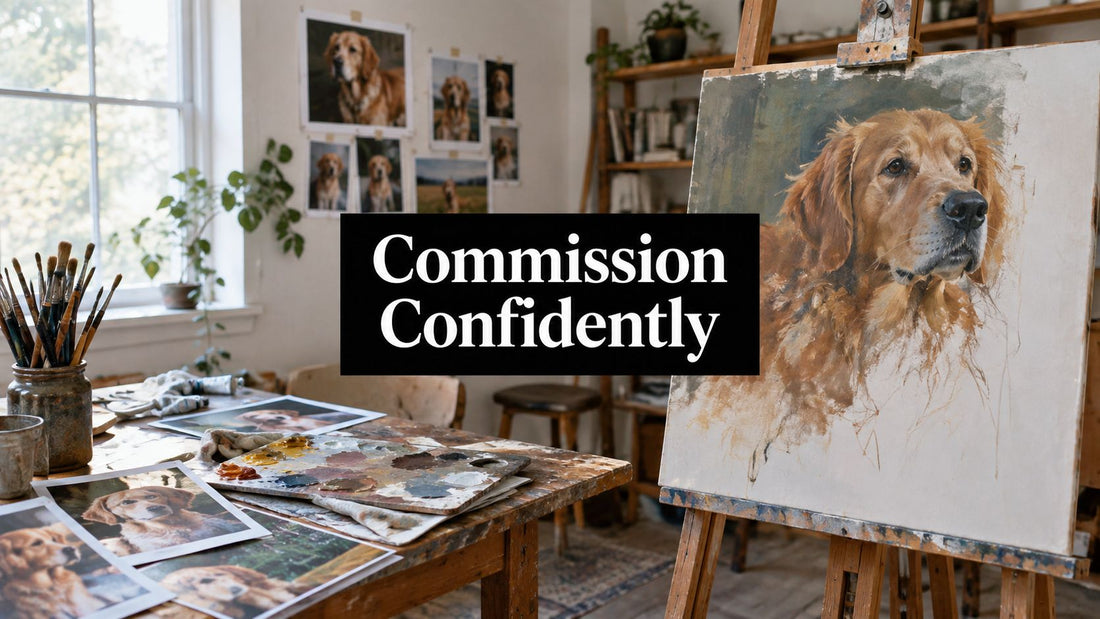 Commissioning a Portrait Painting with William Tucker Art