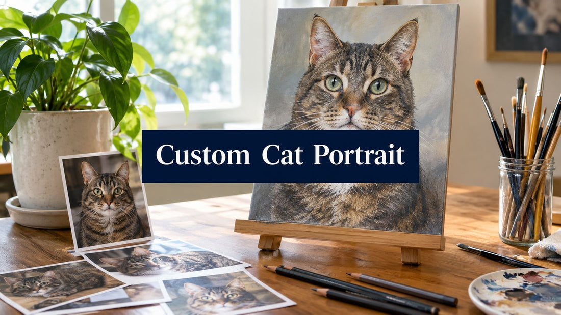 How to Commission a Custom Cat Portrait You Will Love