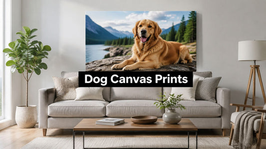 Dog Canvas Prints: A Complete Guide to Custom Pet Wall Art