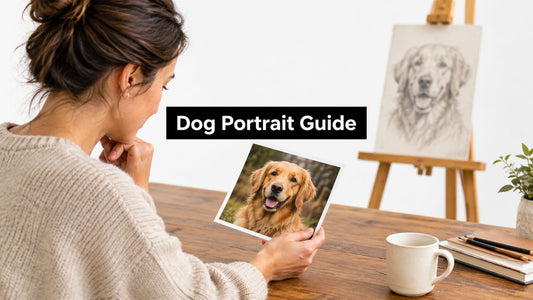 Dog Portrait from Photo: A Practical Commission Guide