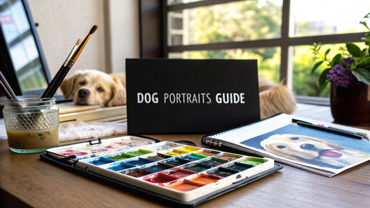 dog portraits watercolor: A Buyer's Guide