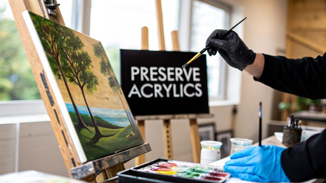 How to Preserve Acrylic Paintings for Longevity