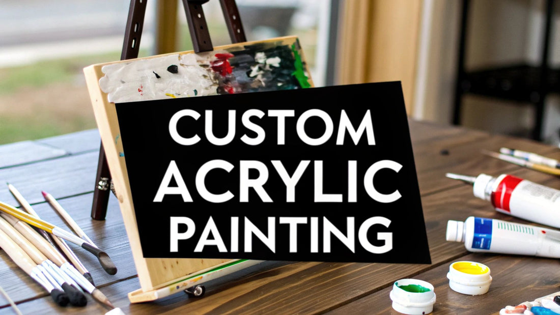 Your Guide to Custom Acrylic Painting