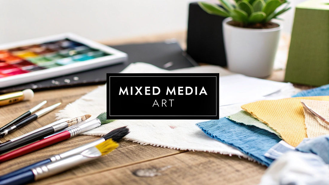 what is mixed media art: a beginner's guide to creativity