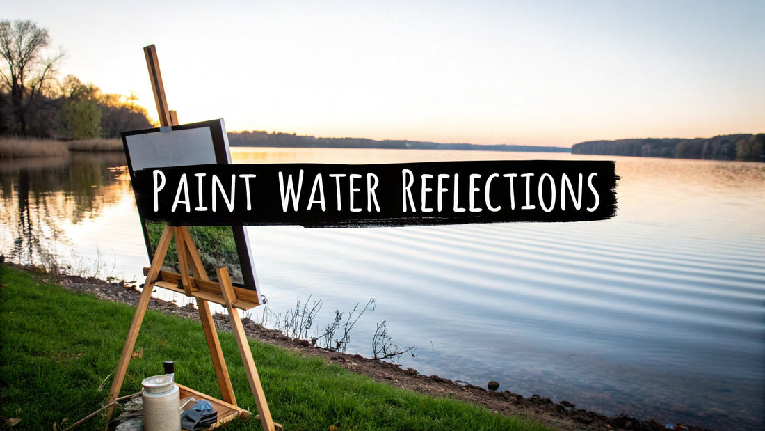 How to Paint Water Reflections Like a Pro