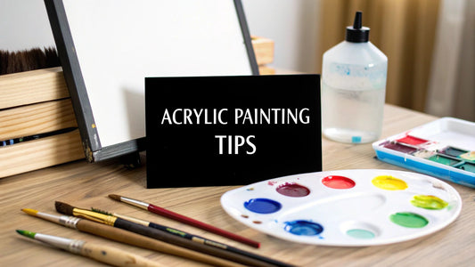 6 Essential Acrylic Painting Tips for Beginners in 2025