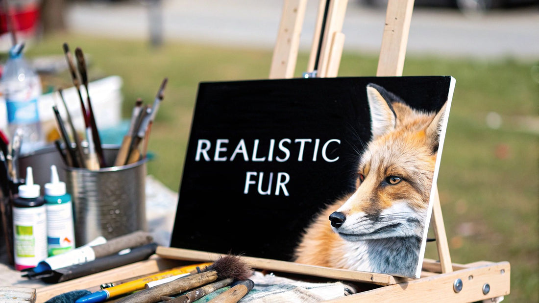 Animal Portraits Painting: Quick Tips for Realistic Fur