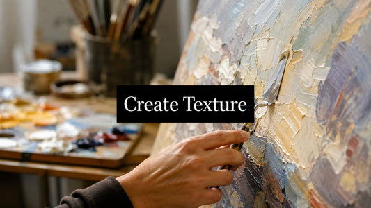 How to Create Texture in Paintings Without Overworking Them