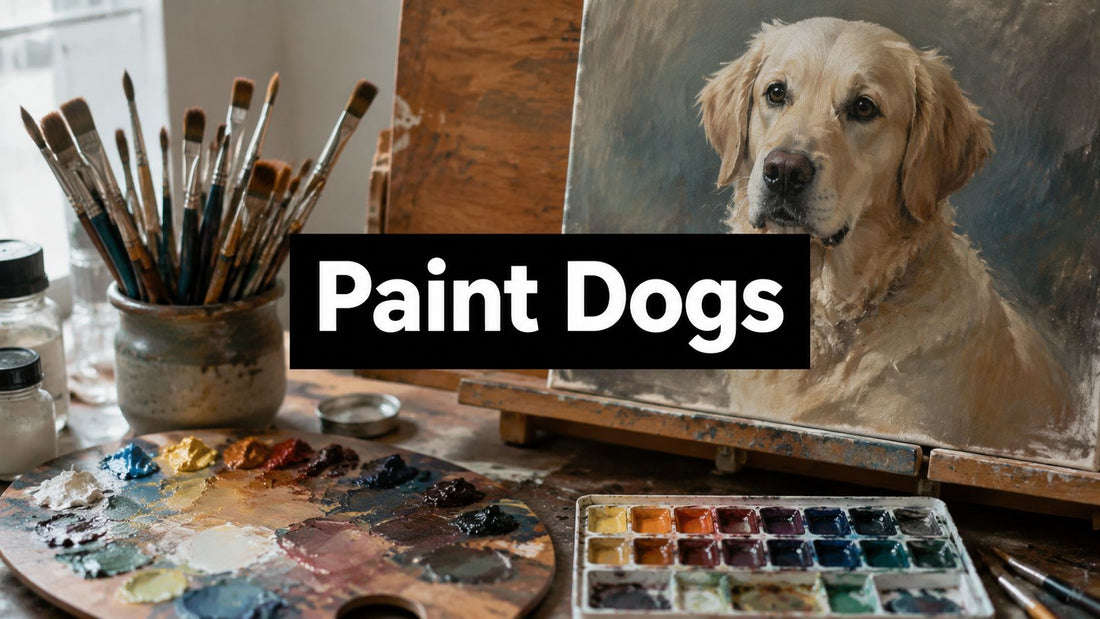 How to Paint Dogs: A Complete Portrait Tutorial