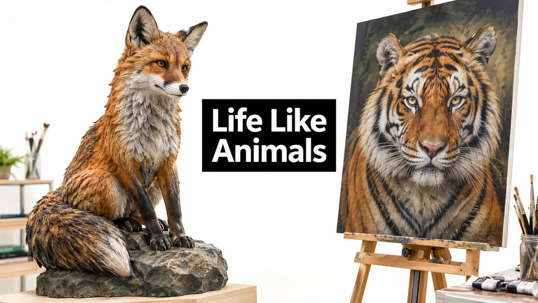 8 Life Like Animals Artworks and Realism Lessons