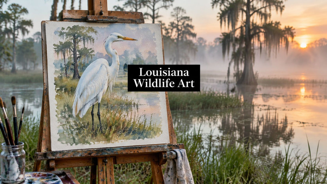 5 Louisiana Wildlife Art Examples to Explore