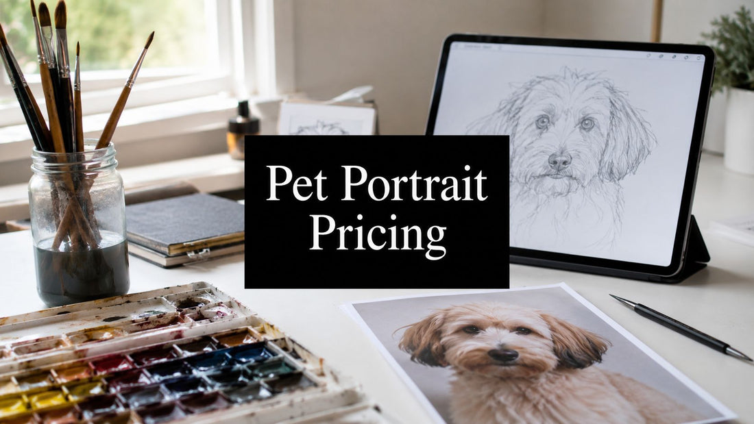 Pet Portrait Commission Pricing Explained