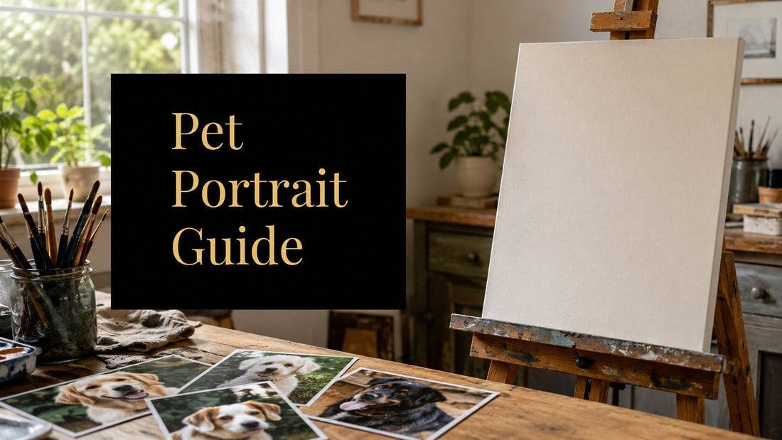 Pet Portrait Commissions: A Client's Step-by-Step Guide