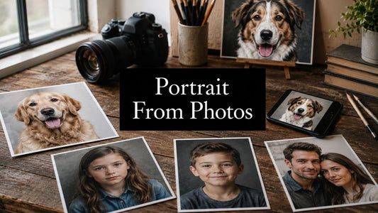 How to Order a Portrait from Photos the Right Way