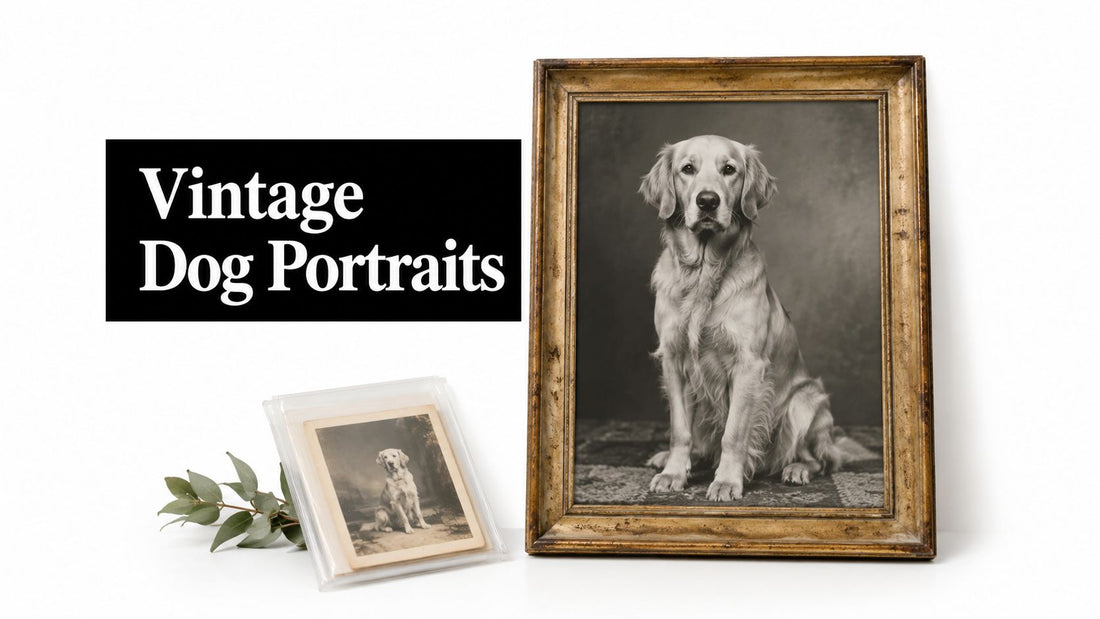 Vintage Dog Portraits: A Collector's Guide