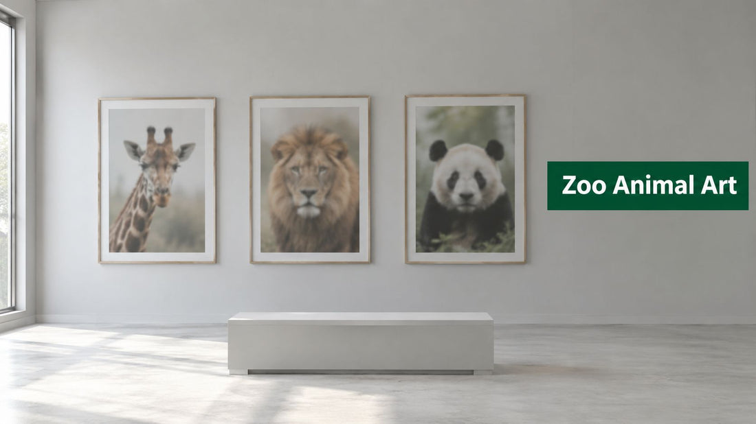 5 Zoo Animal Artwork Ideas for Display and Commissions