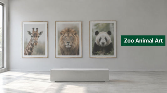 5 Zoo Animal Artwork Ideas for Display and Commissions