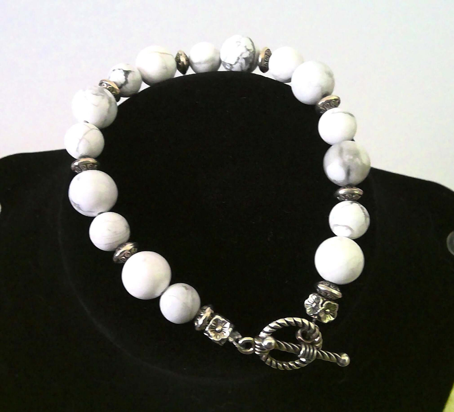 White Howlite Bracelet