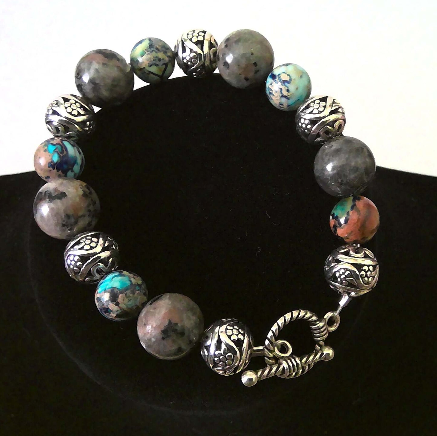 Flame Stone Bracelet